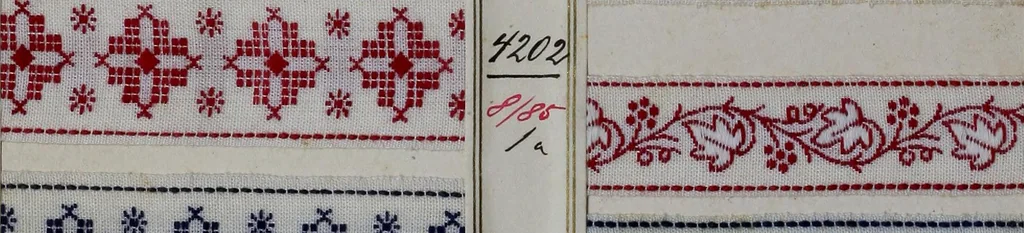 An illustration from [Trims and edgings, 1875, leaf 9