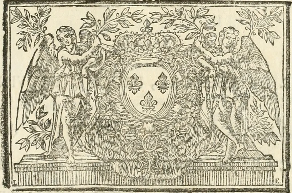 An illustration from Discours sur les arcs triomphaux dressés en la ville d'Aix, : a l'heureuse arrivée de Monseigneur le duc de Bourgogne, & de Monseigneur le duc de Berry, 1701, leaf 4