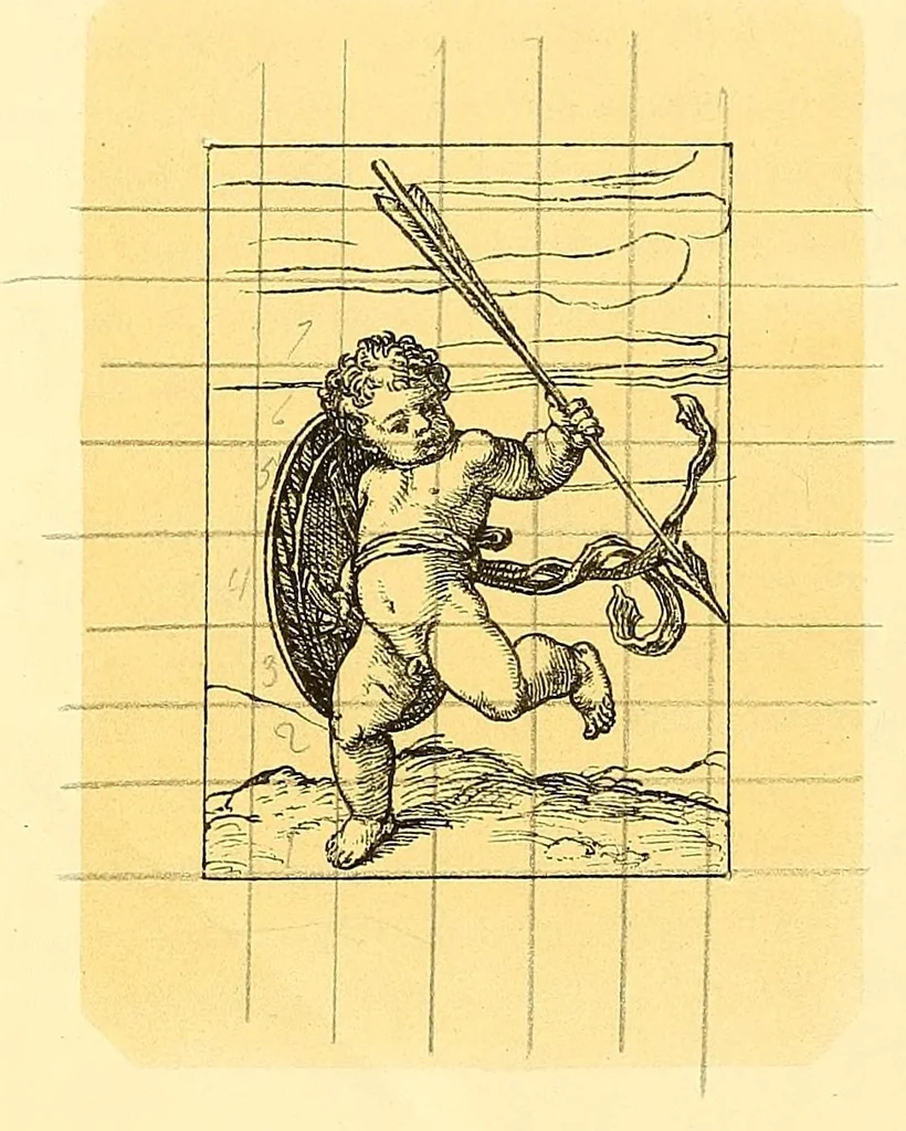 An illustration from Trionfo e danza della morte; o, Danza macabra a Clusone; Dogma della morte a Pisogne nella provincia di Bergamo, 1859, leaf 82