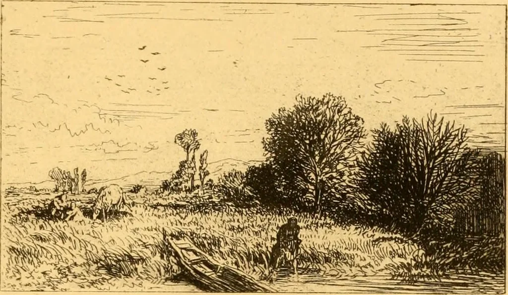 An illustration from A trio of eighteenth century French engravers of portraits in miniature. Ficquet, Savart, Grateloup, 1899, leaf 54