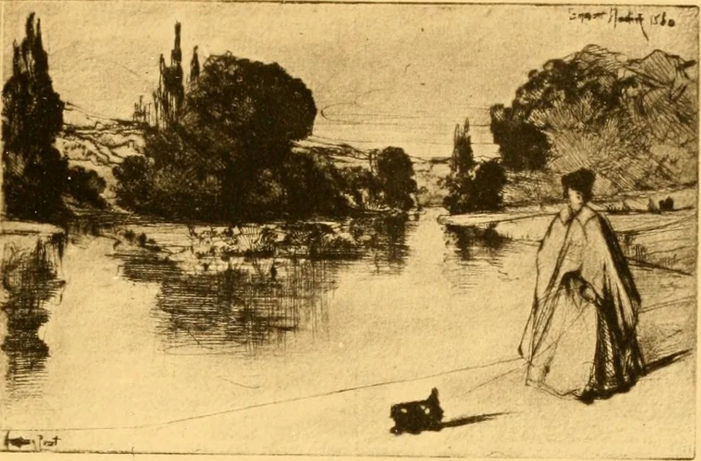 An illustration from A trio of eighteenth century French engravers of portraits in miniature. Ficquet, Savart, Grateloup, 1899, leaf 56