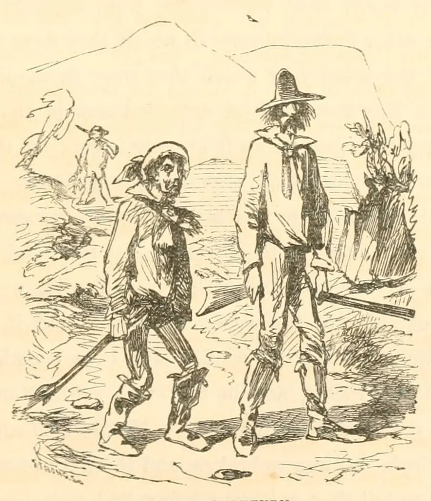 An illustration from A trip to Newfoundland; its scenery and fisheries; with an account of the laying of the submarine telegraph cable, 1855, leaf 85