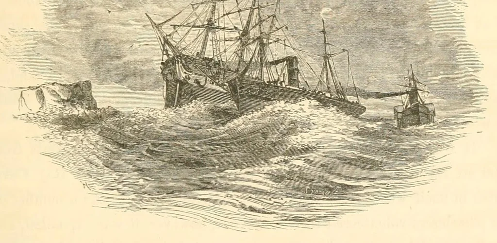 An illustration from A trip to Newfoundland; its scenery and fisheries; with an account of the laying of the submarine telegraph cable, 1855, leaf 89