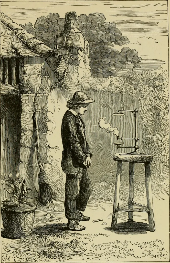 An illustration from Triumphs of invention and discovery in art and science, 1876, leaf 286