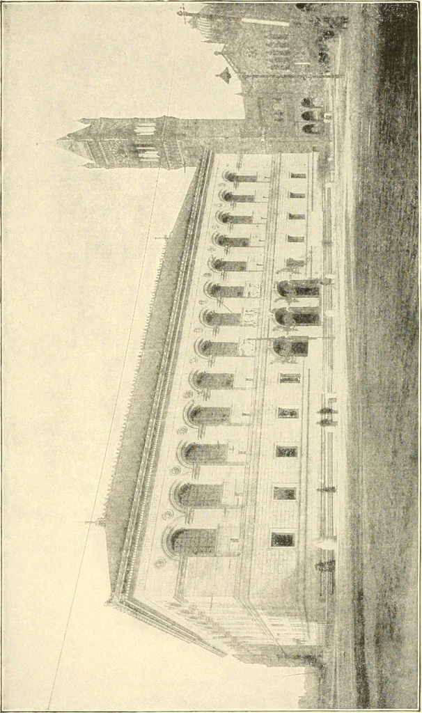An illustration from Triumphs and wonders of the 19th century, a volume of original, historic and descriptive writings showing the many and marvellous achievements which distinguish an hundred years of material, intellectual, social and moral progress, 1901, leaf 180