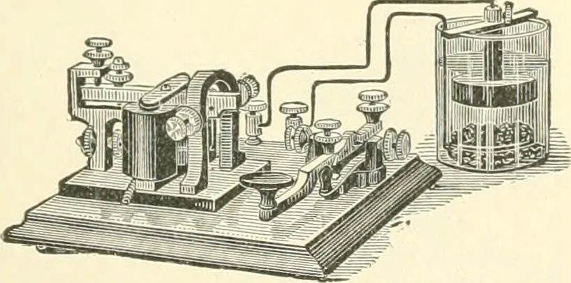 An illustration from Triumphs and wonders of the 19th century, a volume of original, historic and descriptive writings showing the many and marvellous achievements which distinguish an hundred years of material, intellectual, social and moral progress, 1901, leaf 38