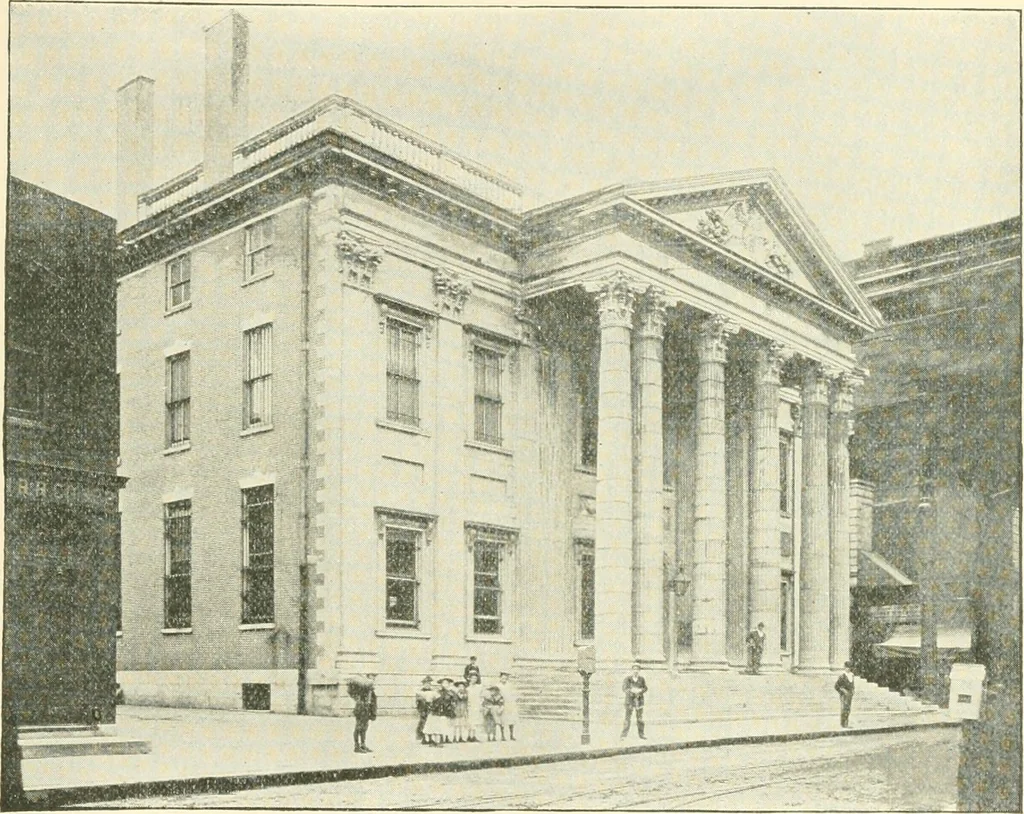 An illustration from Triumphs and wonders of the 19th century, a volume of original, historic and descriptive writings showing the many and marvellous achievements which distinguish an hundred years of material, intellectual, social and moral progress, 1901, leaf 486