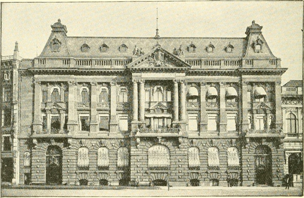 An illustration from Triumphs and wonders of the 19th century, a volume of original, historic and descriptive writings showing the many and marvellous achievements which distinguish an hundred years of material, intellectual, social and moral progress, 1901, leaf 497