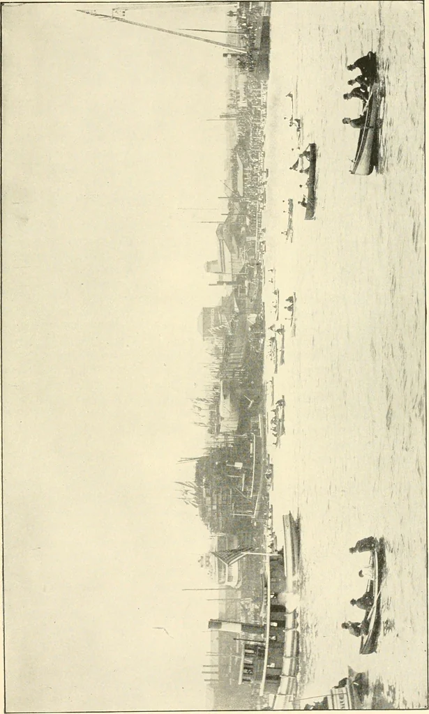An illustration from Triumphs and wonders of the 19th century, a volume of original, historic and descriptive writings showing the many and marvellous achievements which distinguish an hundred years of material, intellectual, social and moral progress, 1901, leaf 544