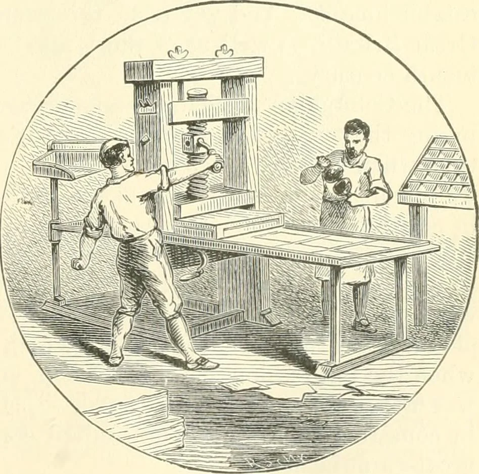 An illustration from Triumphs and wonders of the 19th century, a volume of original, historic and descriptive writings showing the many and marvellous achievements which distinguish an hundred years of material, intellectual, social and moral progress, 1901, leaf 578