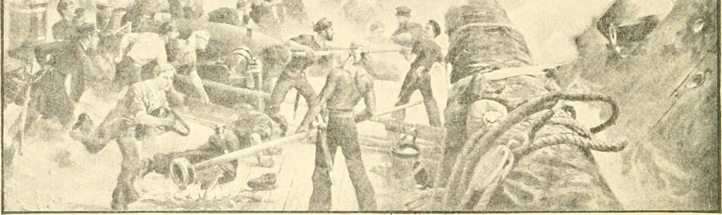 An illustration from Triumphs and wonders of the 19th century, a volume of original, historic and descriptive writings showing the many and marvellous achievements which distinguish an hundred years of material, intellectual, social and moral progress, 1901, leaf 69