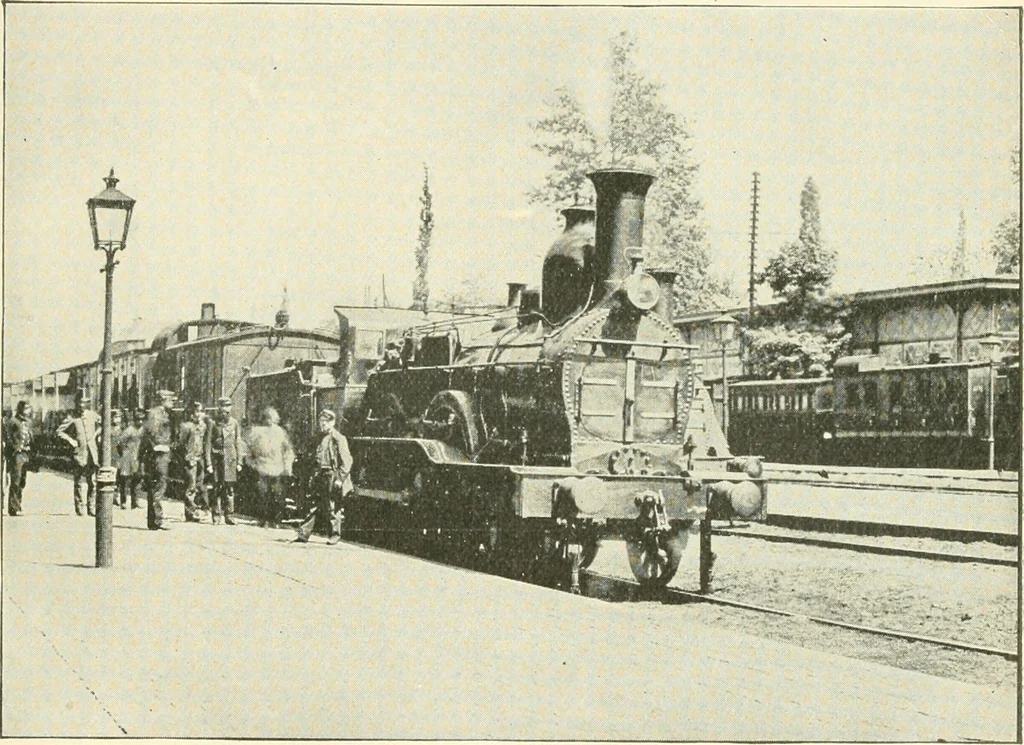 An illustration from Triumphs and wonders of the 19th century, a volume of original, historic and descriptive writings showing the many and marvellous achievements which distinguish an hundred years of material, intellectual, social and moral progress, 1901, leaf 690
