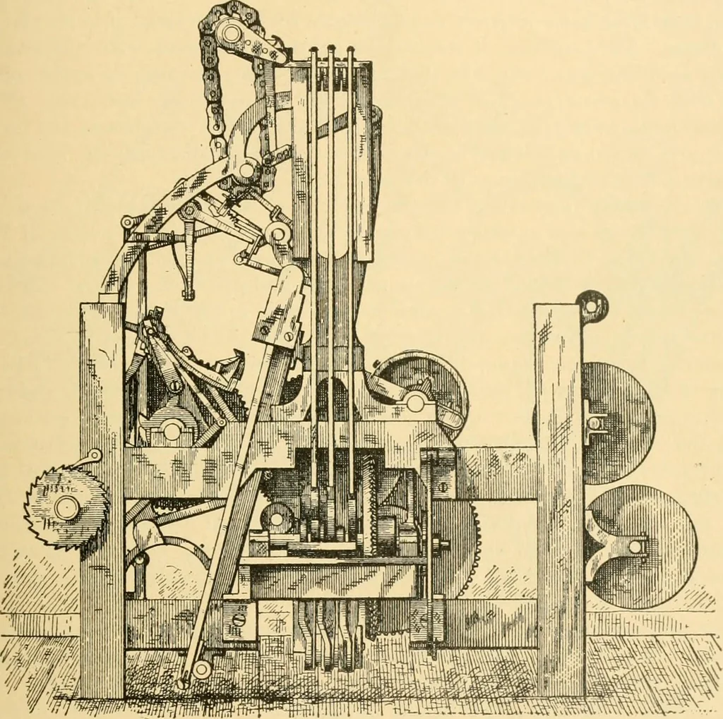 An illustration from Triumphs and wonders of the 19th century, the true mirror of a phenomenal era, a volume of original, entertaining and instructive historic and descriptive writings, showing the many and marvellous achievements which distinguish an hundred years of material, intellectual, social and moral progress .., 1899, leaf 150