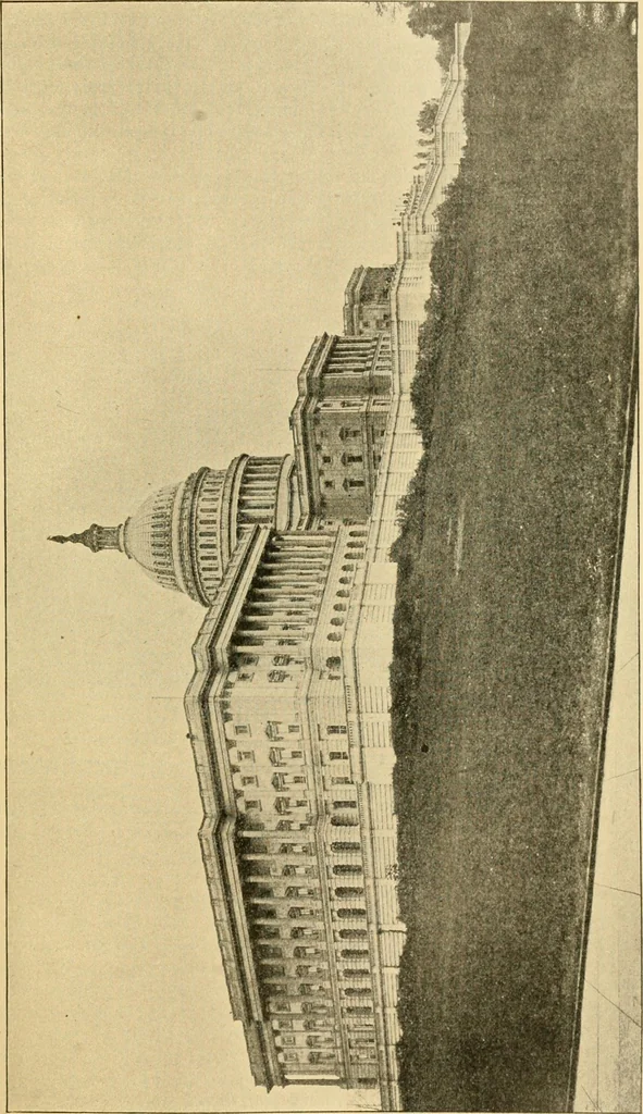 An illustration from Triumphs and wonders of the 19th century, the true mirror of a phenomenal era, a volume of original, entertaining and instructive historic and descriptive writings, showing the many and marvellous achievements which distinguish an hundred years of material, intellectual, social and moral progress .., 1899, leaf 196