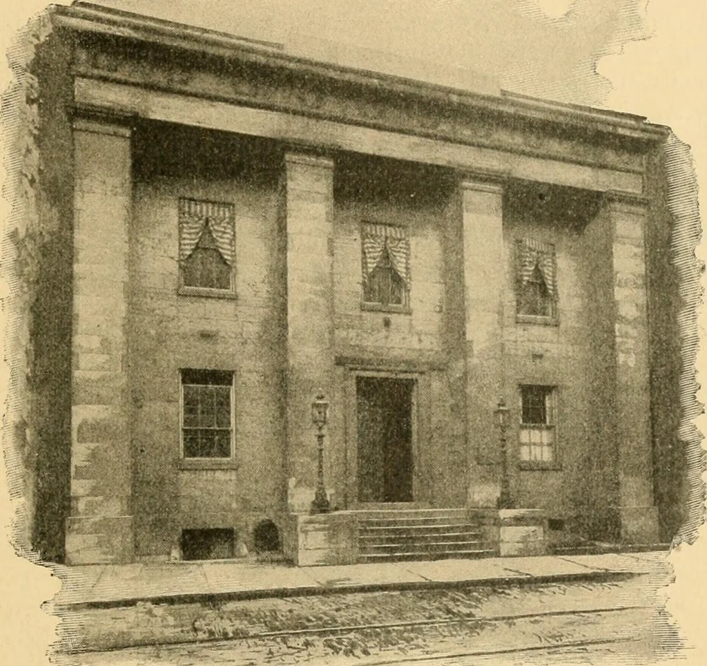 An illustration from Triumphs and wonders of the 19th century, the true mirror of a phenomenal era, a volume of original, entertaining and instructive historic and descriptive writings, showing the many and marvellous achievements which distinguish an hundred years of material, intellectual, social and moral progress .., 1899, leaf 32