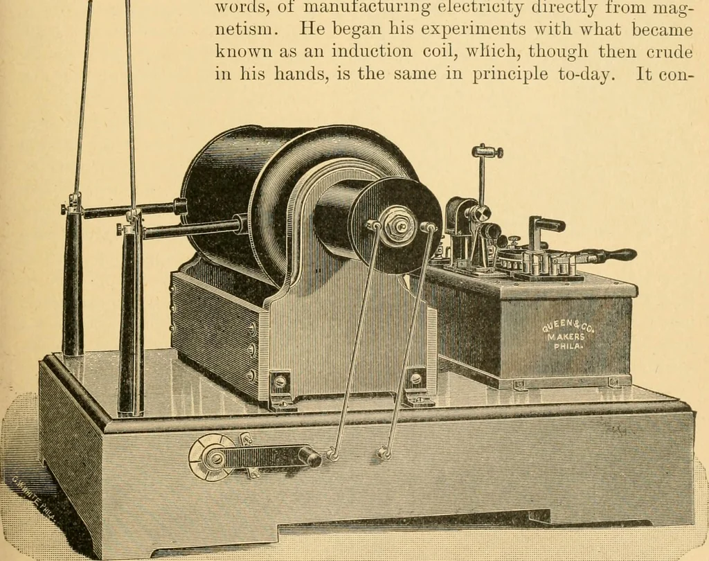 An illustration from Triumphs and wonders of the 19th century, the true mirror of a phenomenal era, a volume of original, entertaining and instructive historic and descriptive writings, showing the many and marvellous achievements which distinguish an hundred years of material, intellectual, social and moral progress .., 1899, leaf 34