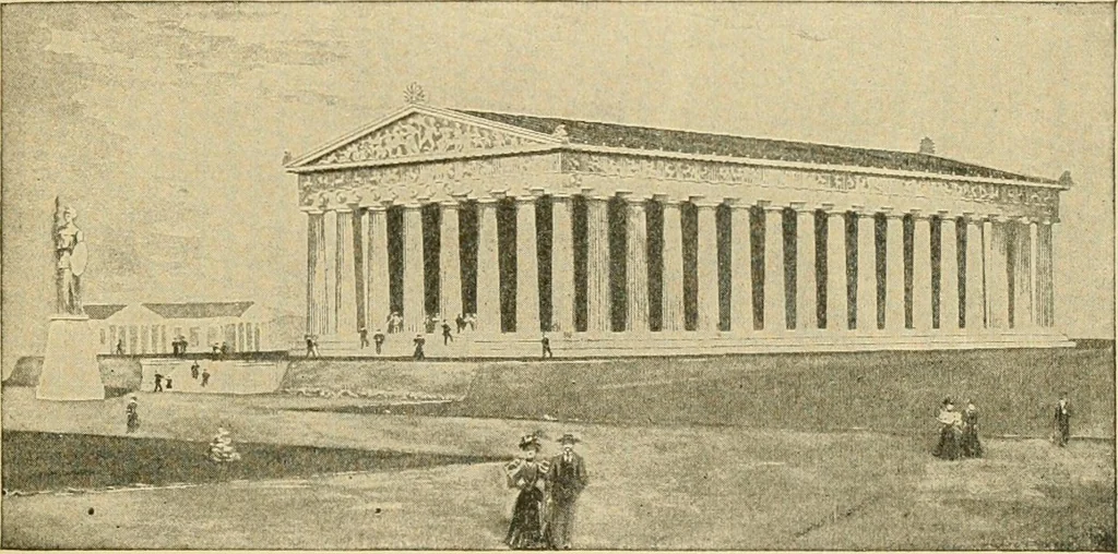 An illustration from Triumphs and wonders of the 19th century, the true mirror of a phenomenal era, a volume of original, entertaining and instructive historic and descriptive writings, showing the many and marvellous achievements which distinguish an hundred years of material, intellectual, social and moral progress .., 1899, leaf 464