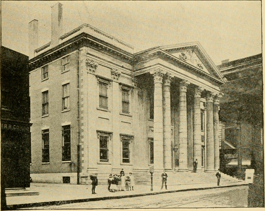 An illustration from Triumphs and wonders of the 19th century, the true mirror of a phenomenal era, a volume of original, entertaining and instructive historic and descriptive writings, showing the many and marvellous achievements which distinguish an hundred years of material, intellectual, social and moral progress .., 1899, leaf 482