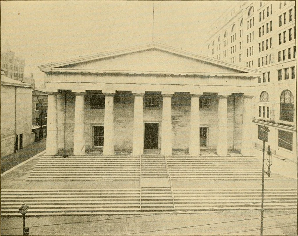 An illustration from Triumphs and wonders of the 19th century, the true mirror of a phenomenal era, a volume of original, entertaining and instructive historic and descriptive writings, showing the many and marvellous achievements which distinguish an hundred years of material, intellectual, social and moral progress .., 1899, leaf 484