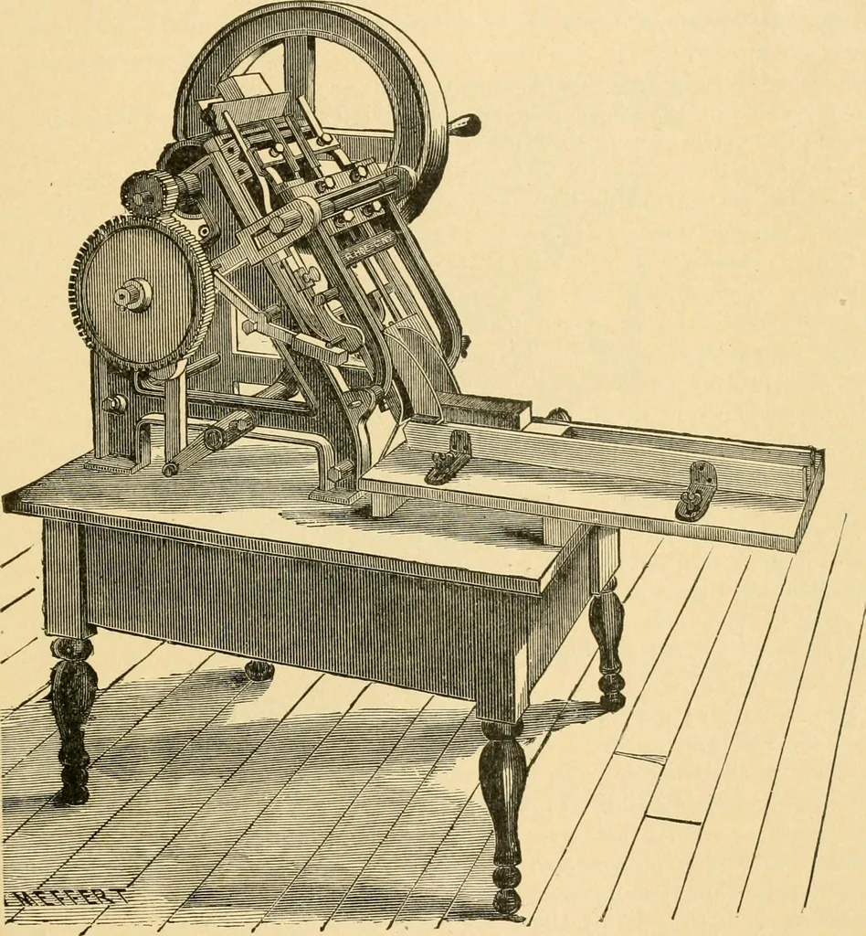An illustration from Triumphs and wonders of the 19th century, the true mirror of a phenomenal era, a volume of original, entertaining and instructive historic and descriptive writings, showing the many and marvellous achievements which distinguish an hundred years of material, intellectual, social and moral progress .., 1899, leaf 588