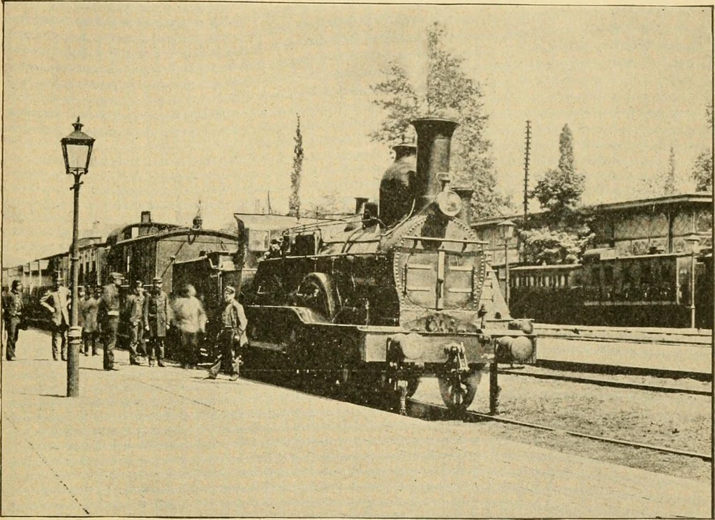 An illustration from Triumphs and wonders of the 19th century, the true mirror of a phenomenal era, a volume of original, entertaining and instructive historic and descriptive writings, showing the many and marvellous achievements which distinguish an hundred years of material, intellectual, social and moral progress .., 1899, leaf 686