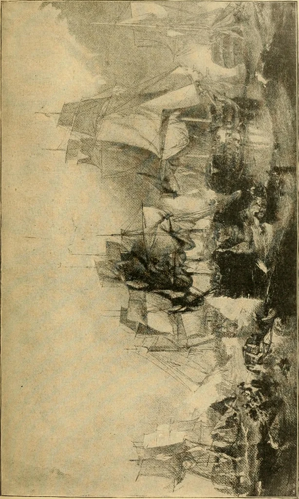 An illustration from Triumphs and wonders of the 19th century, the true mirror of a phenomenal era, a volume of original, entertaining and instructive historic and descriptive writings, showing the many and marvellous achievements which distinguish an hundred years of material, intellectual, social and moral progress .., 1899, leaf 82