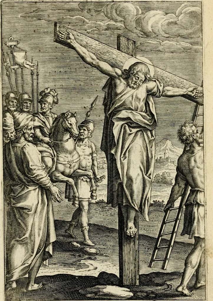 An illustration from Trivmphus Iesu Christi crucifixi, 1608, leaf 104