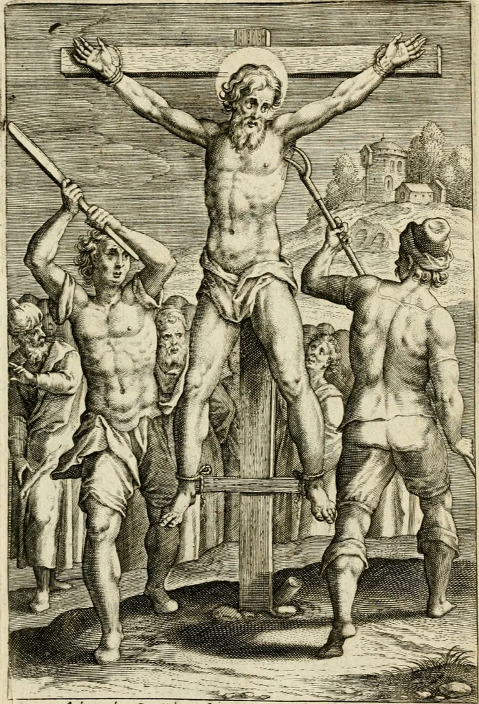 An illustration from Trivmphus Iesu Christi crucifixi, 1608, leaf 114