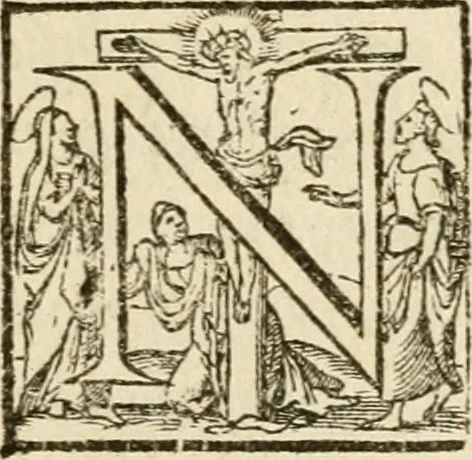 An illustration from Trivmphus Iesu Christi crucifixi, 1608, leaf 12