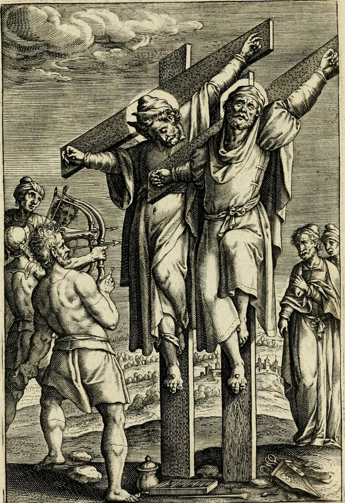 An illustration from Trivmphus Iesu Christi crucifixi, 1608, leaf 130