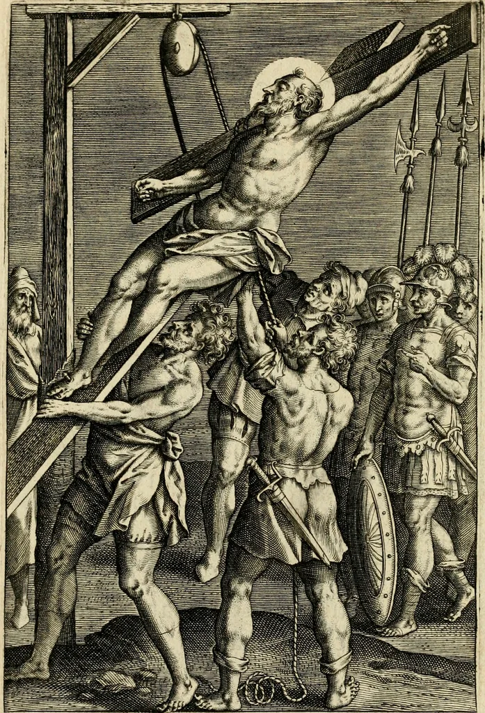 An illustration from Trivmphus Iesu Christi crucifixi, 1608, leaf 140