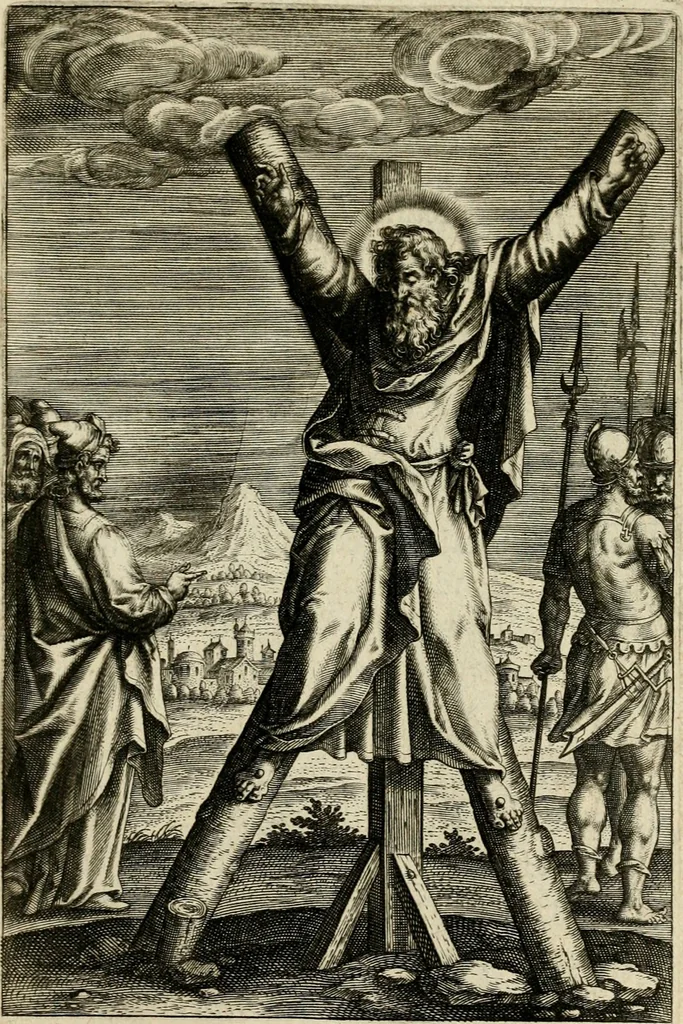 An illustration from Trivmphus Iesu Christi crucifixi, 1608, leaf 148