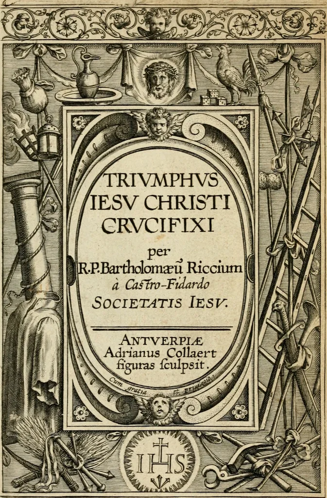 An illustration from Trivmphus Iesu Christi crucifixi, 1608, leaf 4