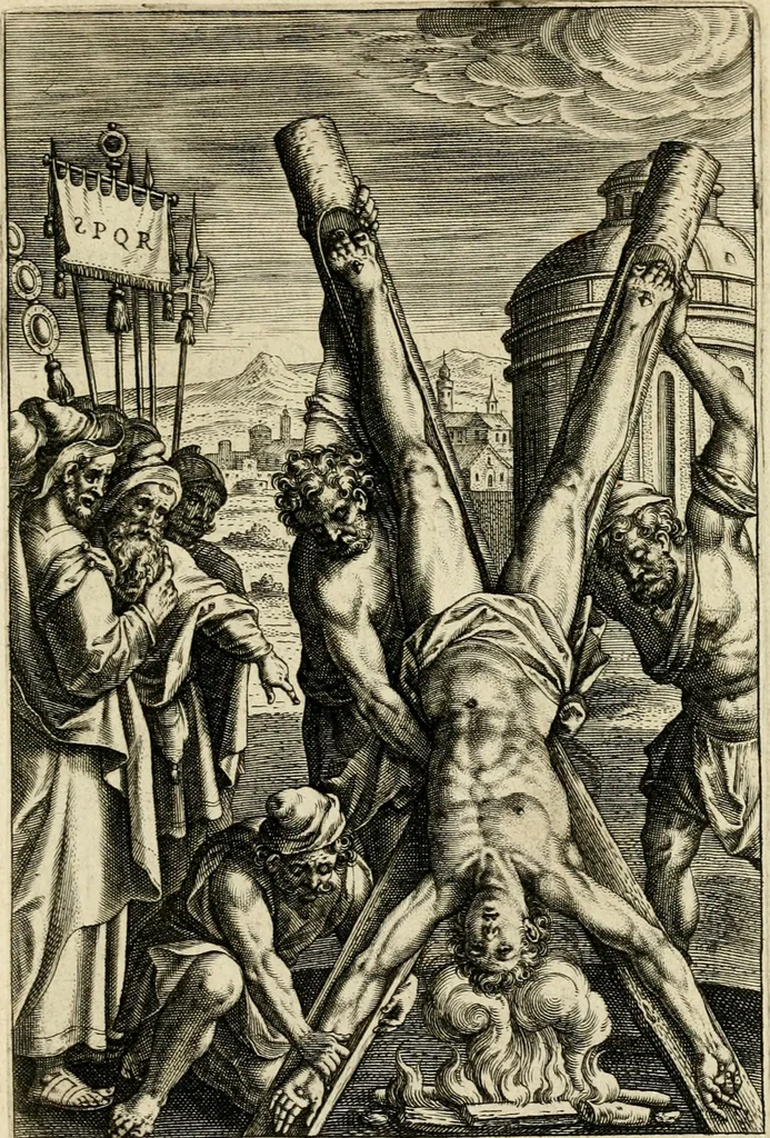 An illustration from Trivmphus Iesu Christi crucifixi, 1608, leaf 78