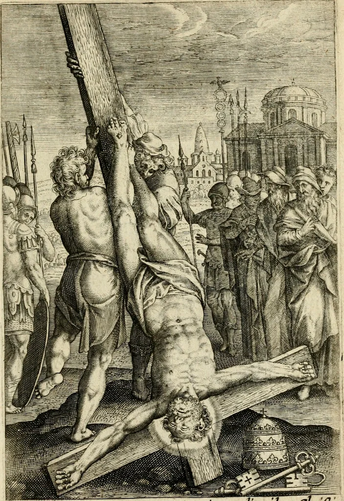 An illustration from Trivmphus Iesu Christi crucifixi, 1608, leaf 98