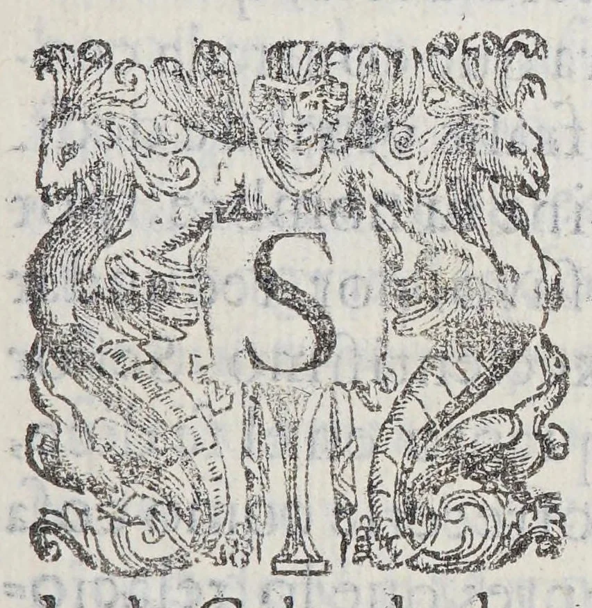 An illustration from Trofeo de la justicia española en el castigo de la alevosia francesa : que al abrigo de la armada de Barlovento, executaron los lanzeros de la isla de Santo Domingo, en los que de aquella nacion ocupan sus costas. Debido todo à providentes ordenes del ex[celentissi]mo señor d[on] Gaspar de Sandoval Cerda Silva y Mendoza, conde de Galve, virrey de la Nueva-Espanã., 1691, leaf 7