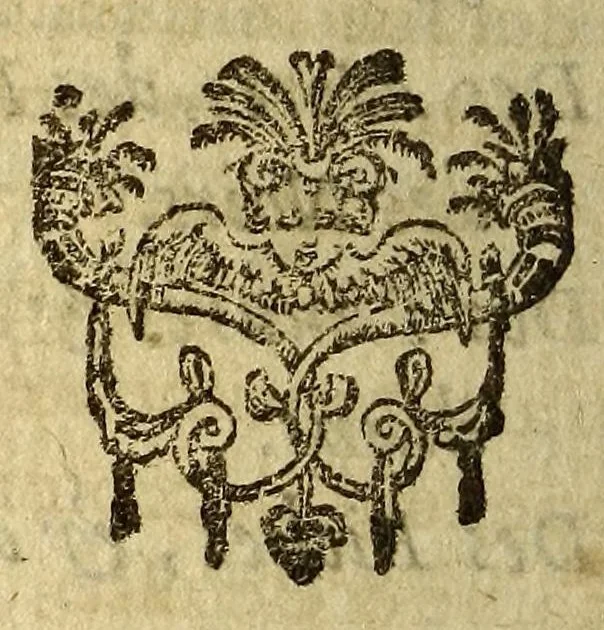 An illustration from Troisieme liure des serees, 1608, leaf 18