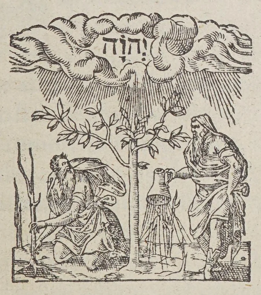 An illustration from A true declaration of the estate of the colonie in Virginia, : with a confutation of such scandalous reports as haue tended to the disgrace of so worthy an enterprise., 1610, leaf 9