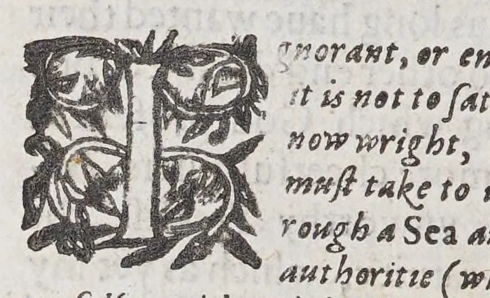 An illustration from A true discourse of the present estate of Virginia, and the successe of the affaires there till the 18 of Iune 1614. : Together. With a relation of the seuerall English townes and forts, the assured hopes of that countrie and the peace concluded with the Indians. The christening of Powhatans daughter and her mariage with an English-man., 1615, leaf 10