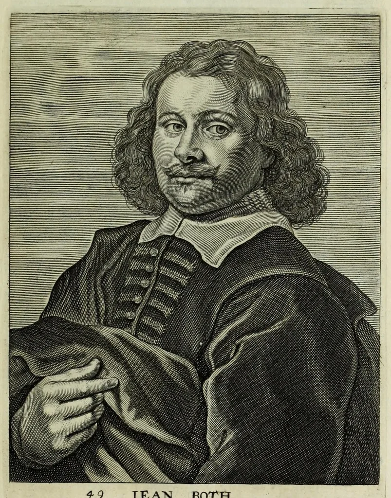 An illustration from The true effigies of the most eminent painters, and other famous artists that have flourished in Europe. Curiously engraven on copper-plates. Together with an account of the time when they lived, the most remarkable passages of their lives, and most considerable works. Very useful for all such gentlemen as are lovers of art and ingenuity, 1694, leaf 127