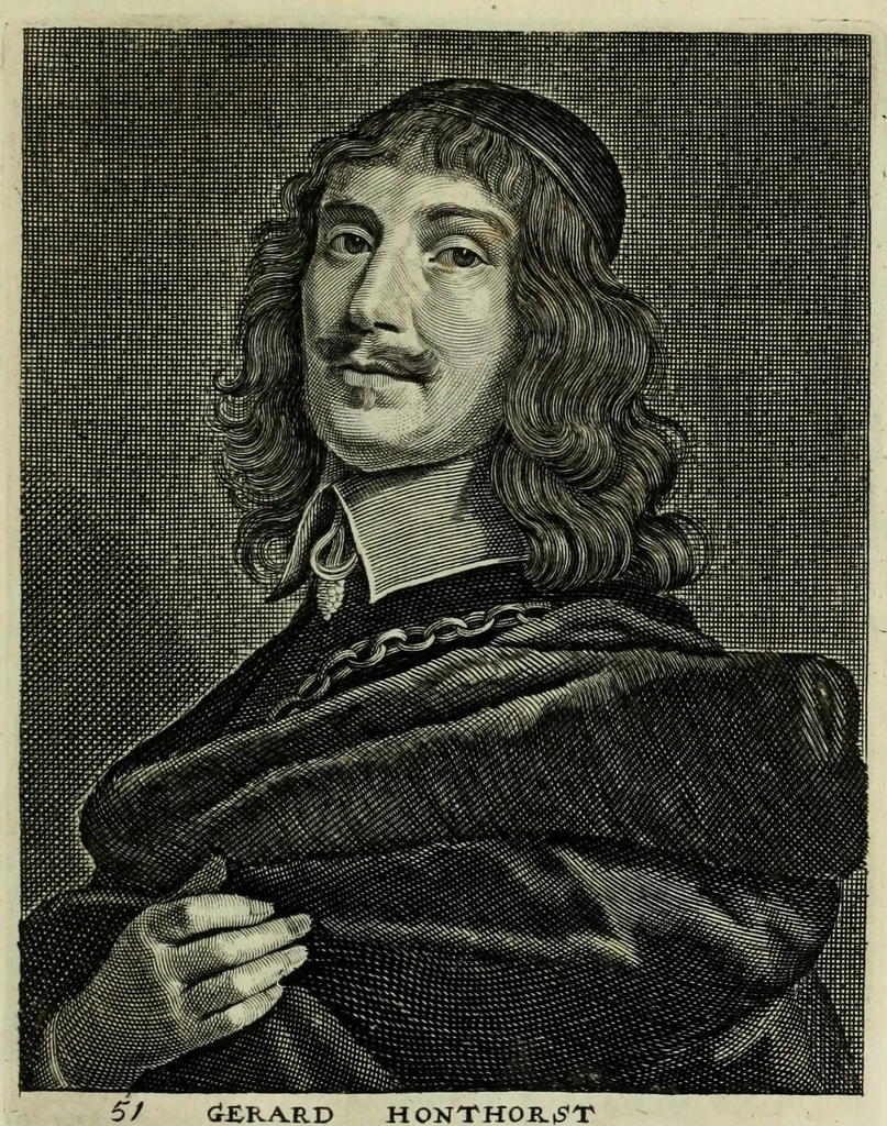 An illustration from The true effigies of the most eminent painters, and other famous artists that have flourished in Europe. Curiously engraven on copper-plates. Together with an account of the time when they lived, the most remarkable passages of their lives, and most considerable works. Very useful for all such gentlemen as are lovers of art and ingenuity, 1694, leaf 131