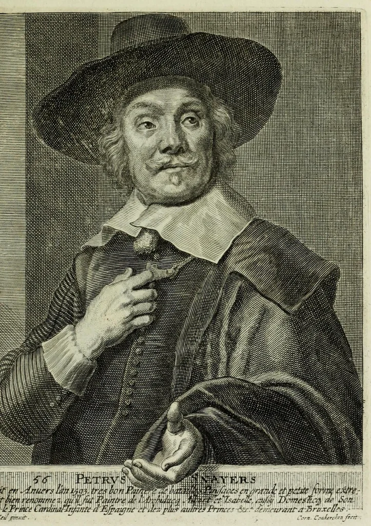 An illustration from The true effigies of the most eminent painters, and other famous artists that have flourished in Europe. Curiously engraven on copper-plates. Together with an account of the time when they lived, the most remarkable passages of their lives, and most considerable works. Very useful for all such gentlemen as are lovers of art and ingenuity, 1694, leaf 139
