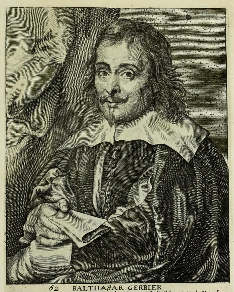 An illustration from The true effigies of the most eminent painters, and other famous artists that have flourished in Europe. Curiously engraven on copper-plates. Together with an account of the time when they lived, the most remarkable passages of their lives, and most considerable works. Very useful for all such gentlemen as are lovers of art and ingenuity, 1694, leaf 151