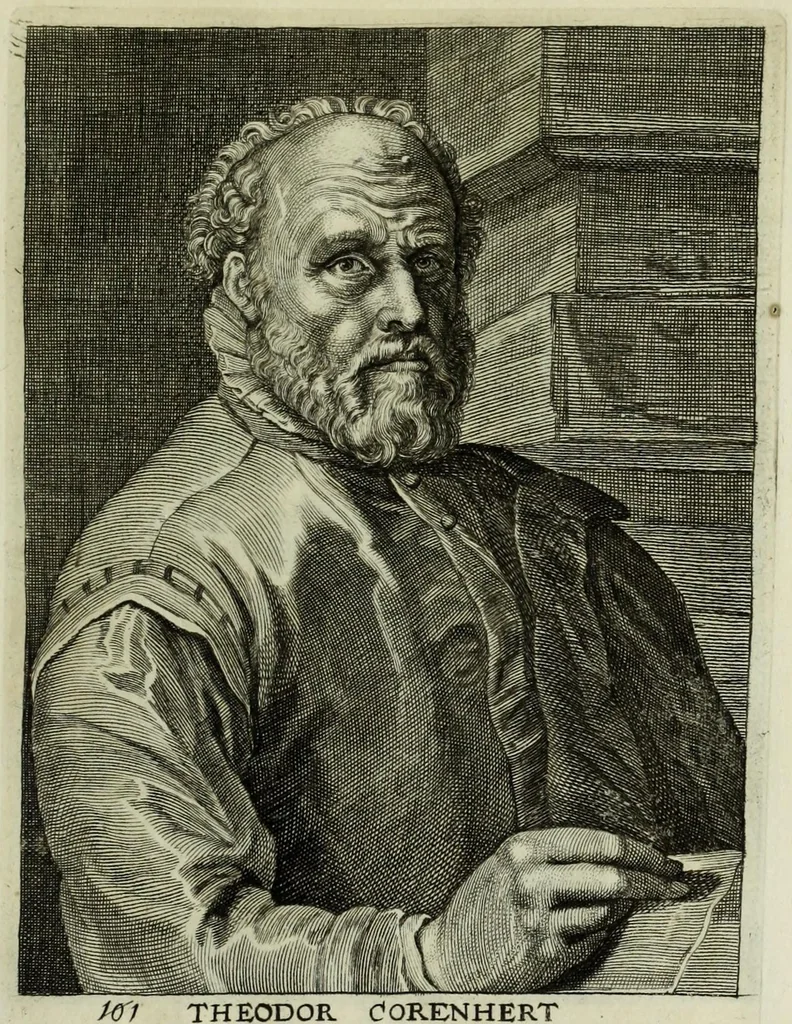An illustration from The true effigies of the most eminent painters, and other famous artists that have flourished in Europe. Curiously engraven on copper-plates. Together with an account of the time when they lived, the most remarkable passages of their lives, and most considerable works. Very useful for all such gentlemen as are lovers of art and ingenuity, 1694, leaf 229