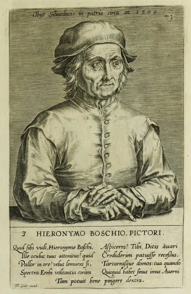 An illustration from The true effigies of the most eminent painters, and other famous artists that have flourished in Europe. Curiously engraven on copper-plates. Together with an account of the time when they lived, the most remarkable passages of their lives, and most considerable works. Very useful for all such gentlemen as are lovers of art and ingenuity, 1694, leaf 39