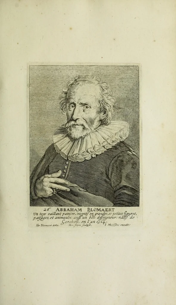 An illustration from The true effigies of the most eminent painters, and other famous artists that have flourished in Europe. Curiously engraven on copper-plates. Together with an account of the time when they lived, the most remarkable passages of their lives, and most considerable works. Very useful for all such gentlemen as are lovers of art and ingenuity, 1694, leaf 83