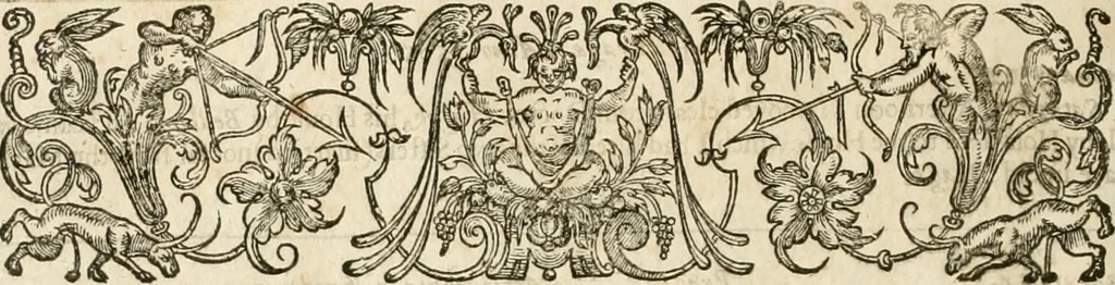 An illustration from A true & faithful relation of what passed for many yeers between Dr. John Dee ... and some spirits : tending (had it succeeded) to a general alteration of most states and kingdomes in the world : his private conferences with Rodolphe Emperor of Germany, Stephen K. of Poland, and divers other princes about it : the particulars of his cause, as it was agitated in the Emperors court, by the Pope's intervention : his banishment and restoration in part : as also the letters of sundry great men and princes (some whereof were present at some of these conferences and apparitions of spirits) to the said D. Dee : out of the original copy, written with Dr. Dees own hand, kept in the library of Sir Tho. Cotton ... : with a preface confirming the reality (as to the point of spirits) of this relation, and shewing the several good uses that a sober Christian may make of all, 1659, leaf 347