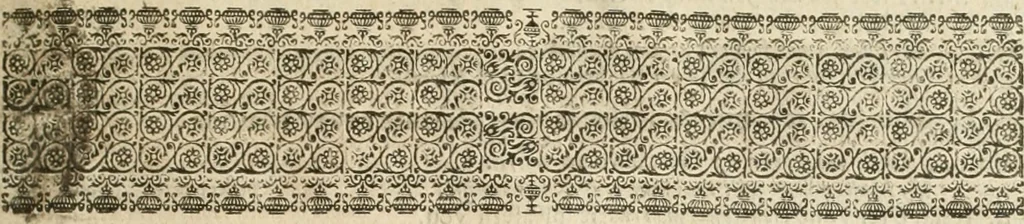 An illustration from A true & faithful relation of what passed for many yeers between Dr. John Dee ... and some spirits : tending (had it succeeded) to a general alteration of most states and kingdomes in the world : his private conferences with Rodolphe Emperor of Germany, Stephen K. of Poland, and divers other princes about it : the particulars of his cause, as it was agitated in the Emperors court, by the Pope's intervention : his banishment and restoration in part : as also the letters of sundry great men and princes (some whereof were present at some of these conferences and apparitions of spirits) to the said D. Dee : out of the original copy, written with Dr. Dees own hand, kept in the library of Sir Tho. Cotton ... : with a preface confirming the reality (as to the point of spirits) of this relation, and shewing the several good uses that a sober Christian may make of all, 1659, leaf 94