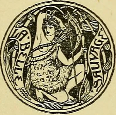 An illustration from The true history of the ghost : and all about metempsychosis, 1890, leaf 6