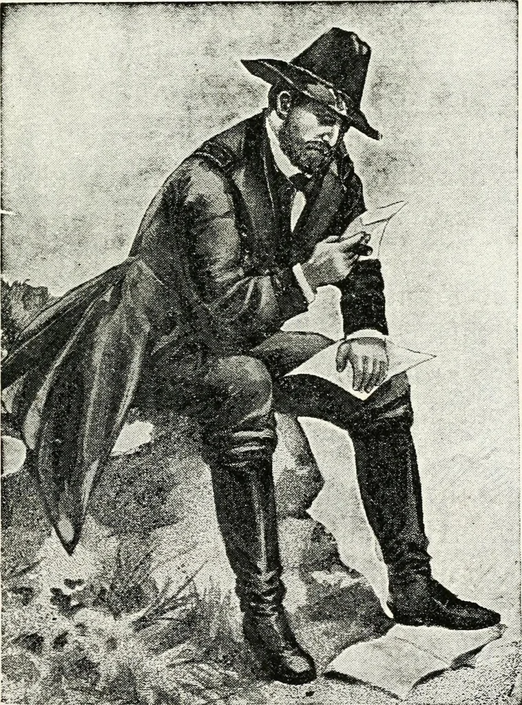 An illustration from True stories of great American men : for young Americans, 1898, leaf 142